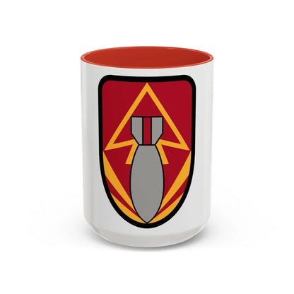 111 Ordnance Group (U.S. Army) Accent Coffee Mug-11oz-Red-Go Mug Yourself