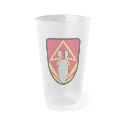 111 Ordnance Group (U.S. Army) Frosted Pint Glass 16oz-Go Mug Yourself