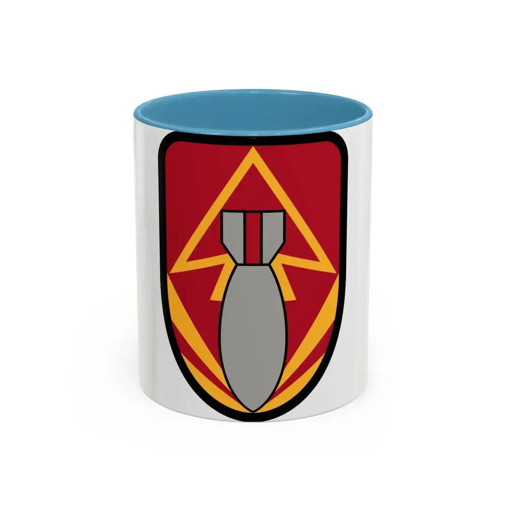 111 Ordnance Group (U.S. Army) Accent Coffee Mug 11oz Light Blue - Go Mug Yourself
