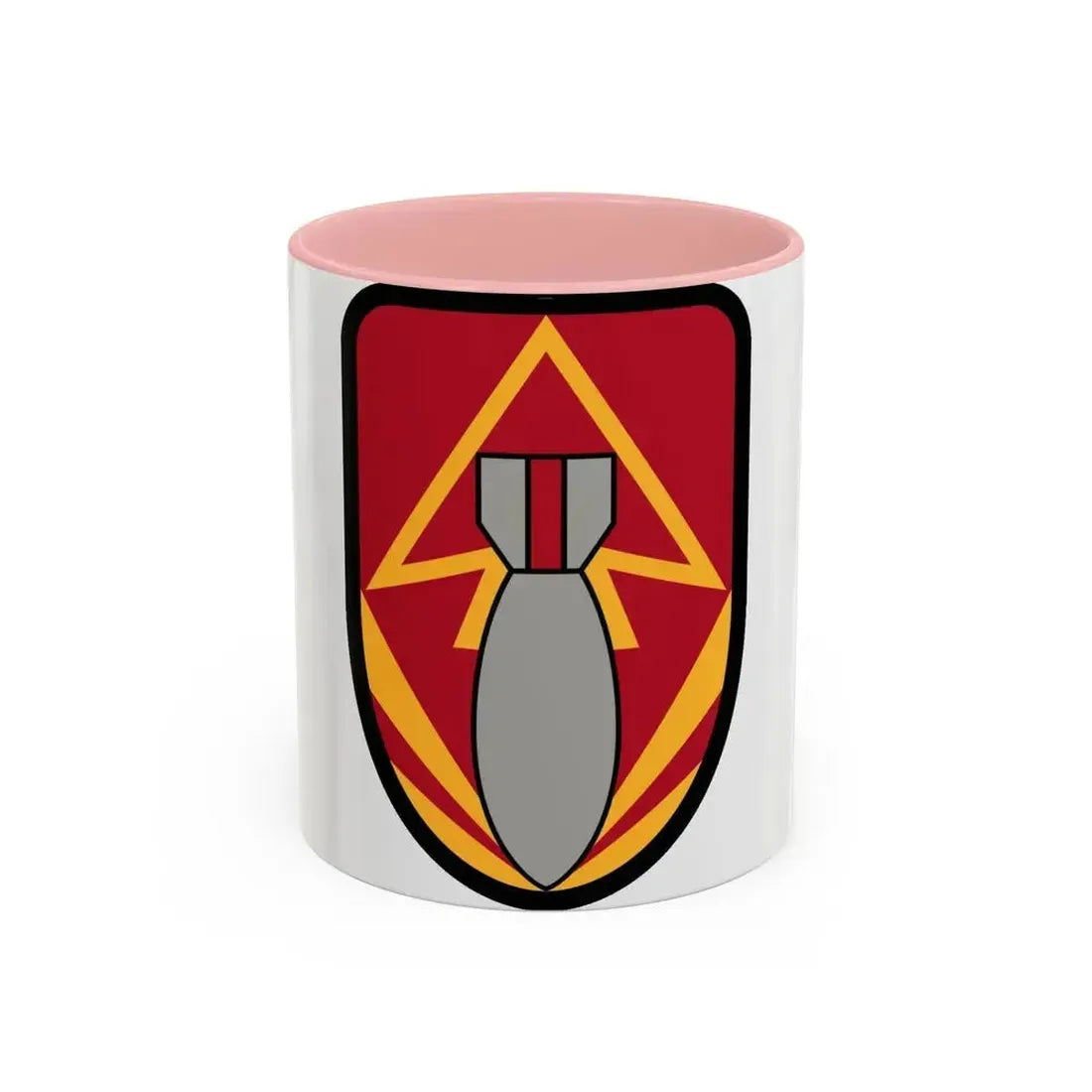 111 Ordnance Group (U.S. Army) Accent Coffee Mug 11oz Pink - Go Mug Yourself