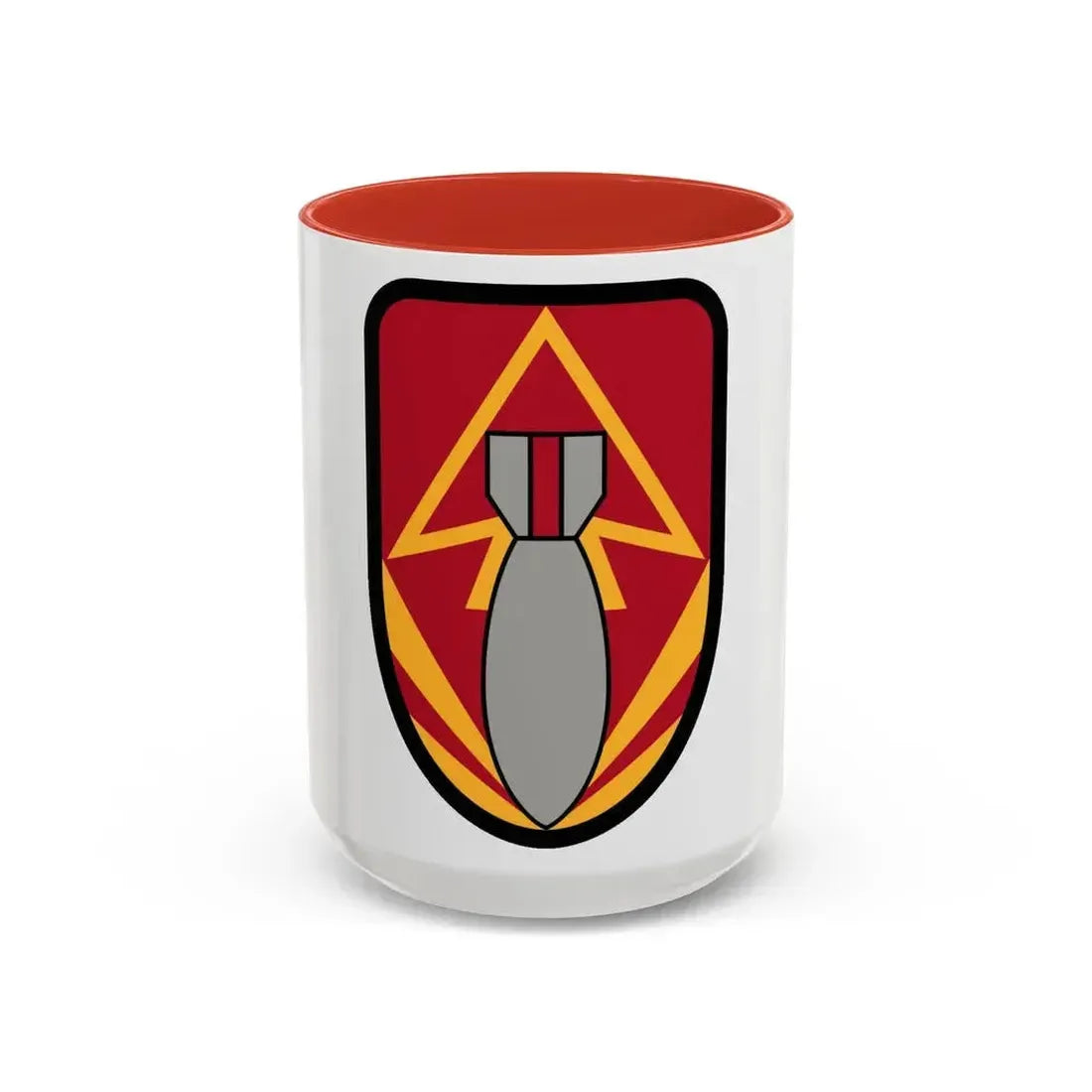 111 Ordnance Group (U.S. Army) Accent Coffee Mug 11oz Red - Go Mug Yourself