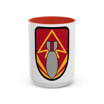 111 Ordnance Group (U.S. Army) Accent Coffee Mug 11oz Red - Go Mug Yourself