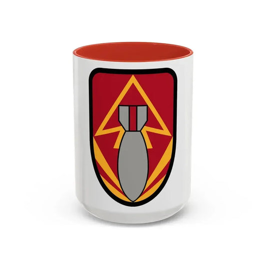 111 Ordnance Group (U.S. Army) Accent Coffee Mug 11oz Red - Go Mug Yourself