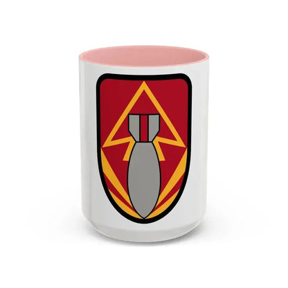 111 Ordnance Group (U.S. Army) Accent Coffee Mug 15oz Pink - Go Mug Yourself