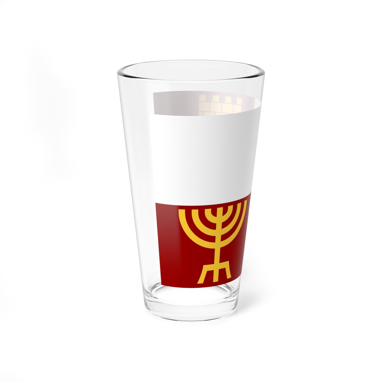 Knesset Guard Old Flag 1958-2007 (Israel) Pint Glass 16oz