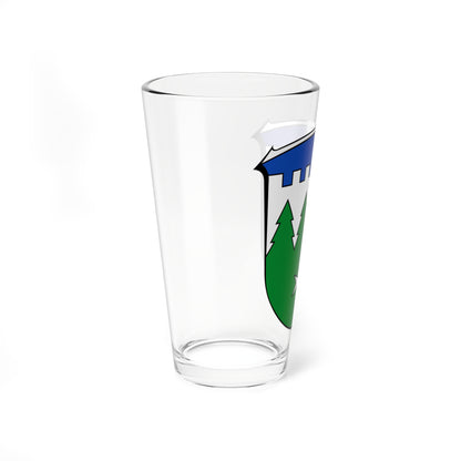 Wappen Burgwald (Germany) (Coat of Arms) Pint Glass 16oz