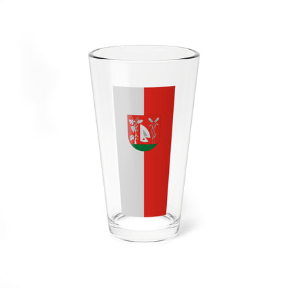 Flag of Horvatlovo (Hungary) Pint Glass 16oz