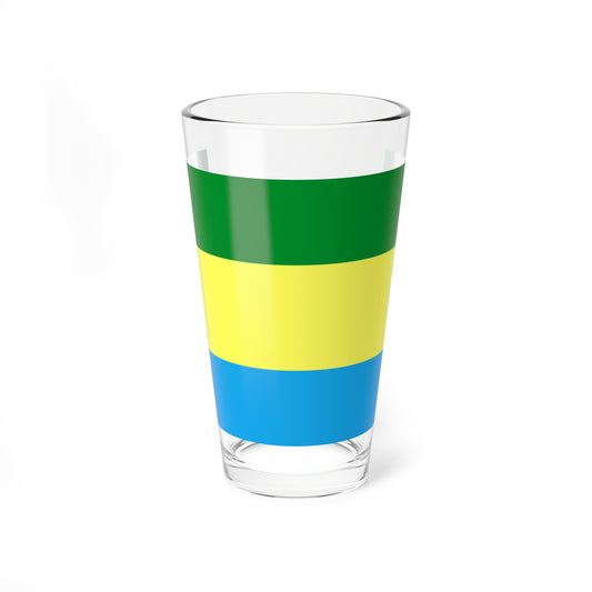 Organización Indígena Chiquitana flag 4 (Bolivia) Pint Glass 16oz