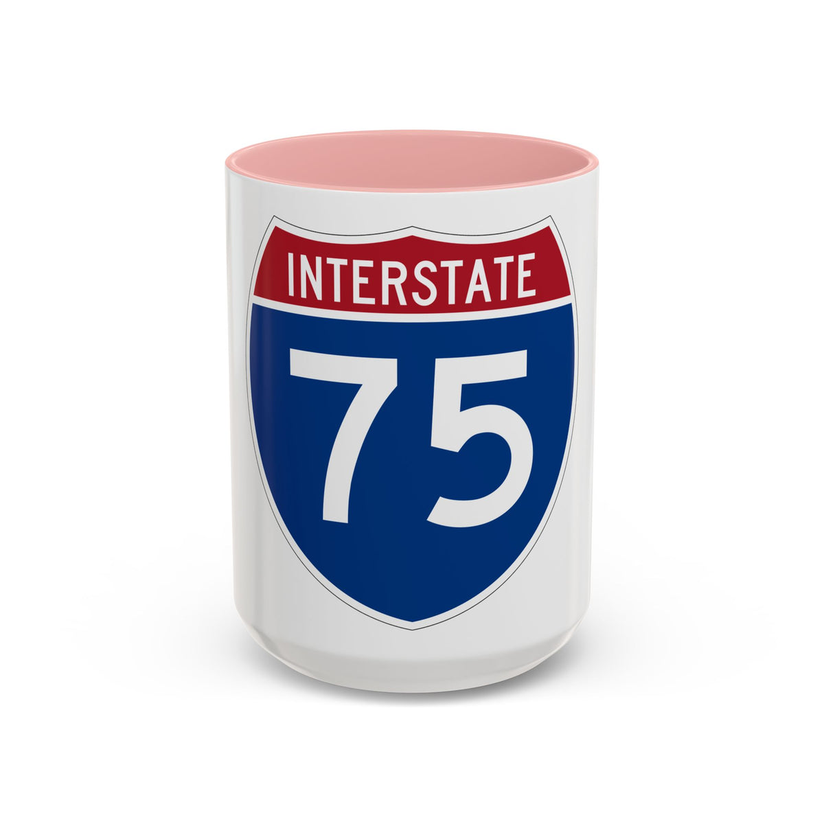 Interstate 75 (U.S. Highways) Accent Coffee Mug