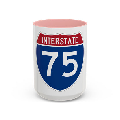 Interstate 75 (U.S. Highways) Accent Coffee Mug