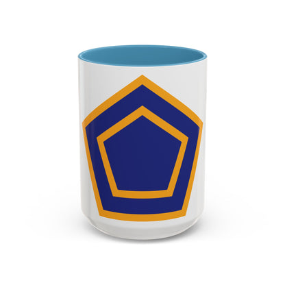 US 55th Infantry Division (U.S. Army) Accent Coffee Mug