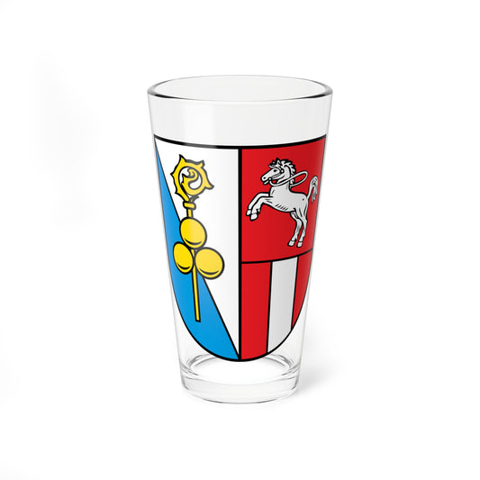 DEU Albaching COA (Germany) (Coat of Arms) Pint Glass 16oz