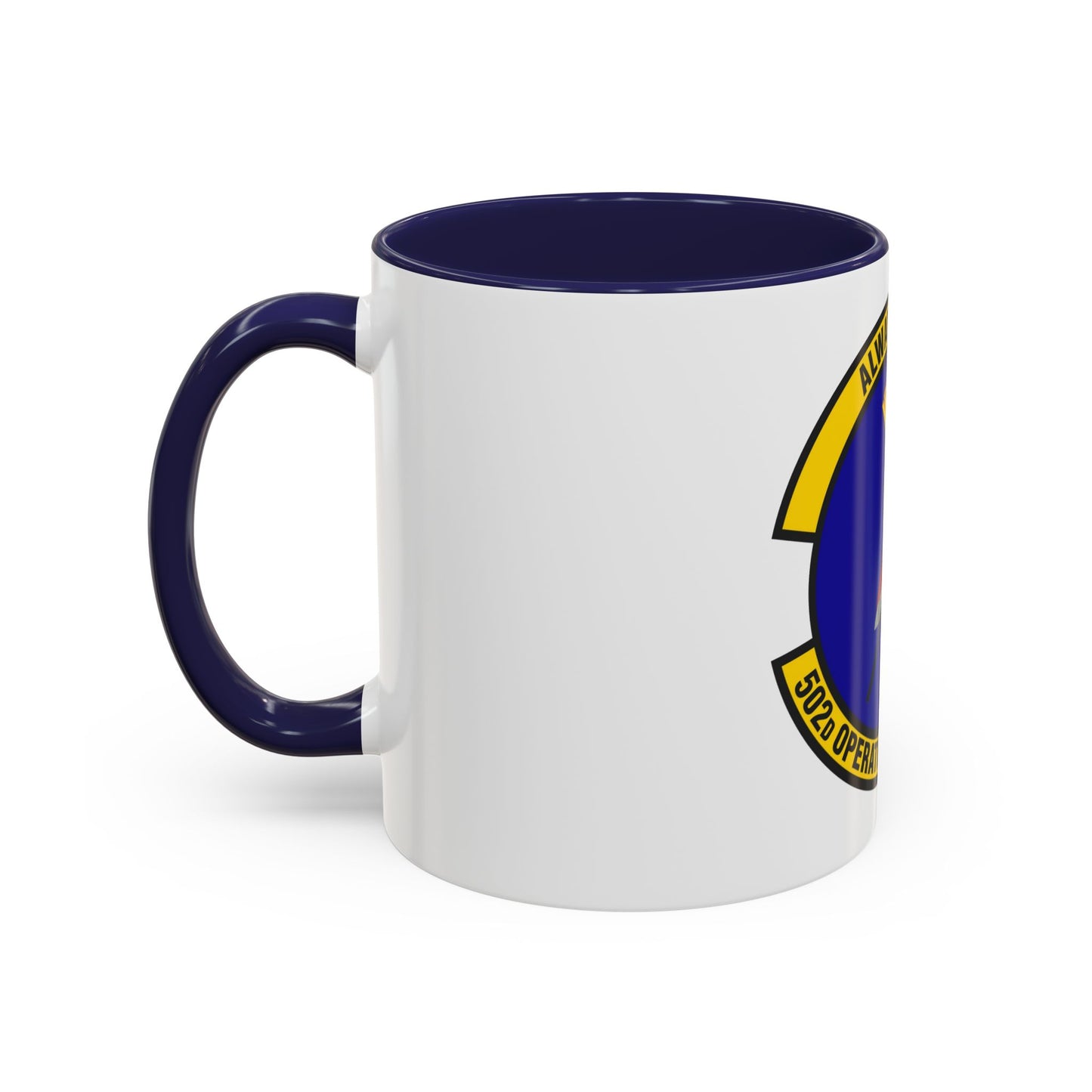 502d Operations Support Squadron (U.S. Air Force) Accent Coffee Mug