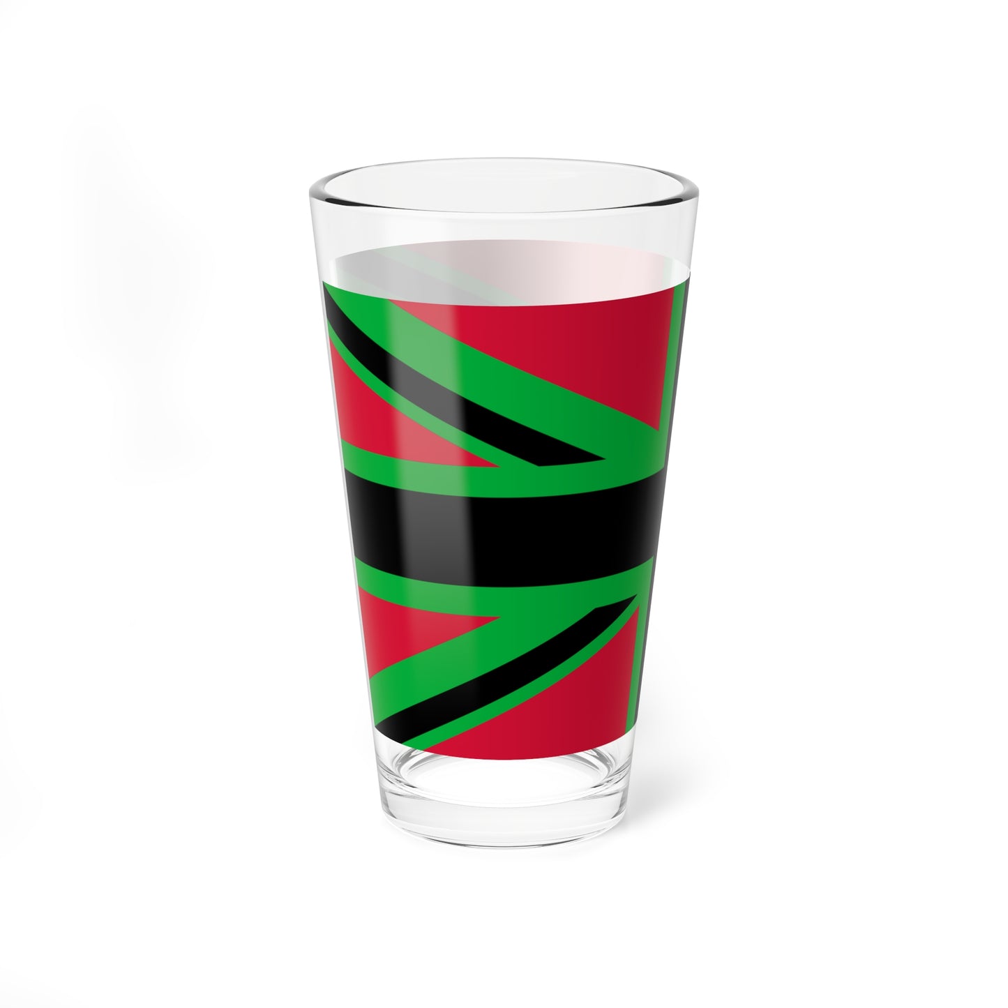 African Britain Flag (United Kingdom) Pint Glass 16oz
