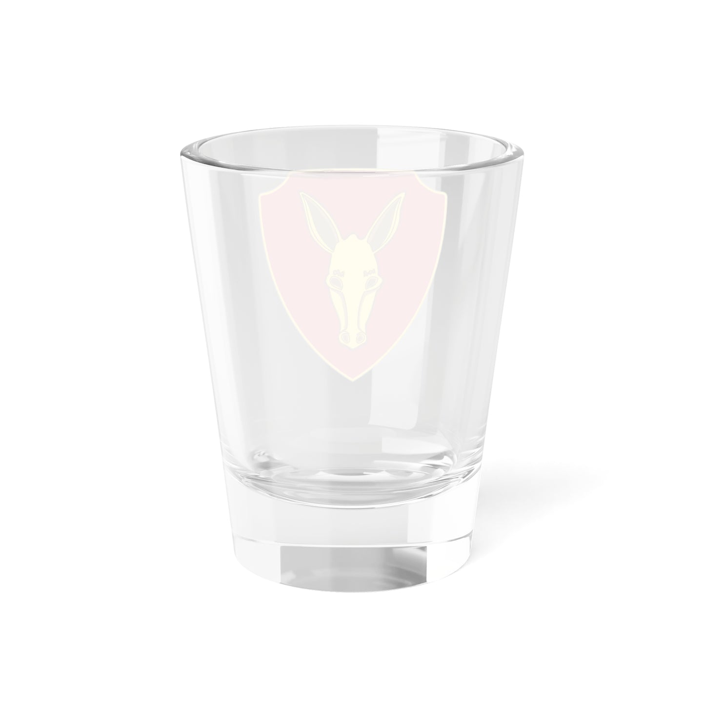 Verre à liqueur du 99e bataillon d'artillerie de campagne (armée américaine) 1,5 oz