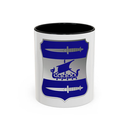 2 Infantry Battalion (U.S. Army) Accent Coffee Mug