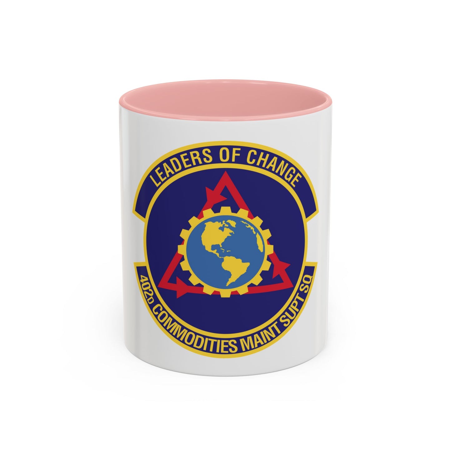402d Commodities Maintenance Support Squadron (U.S. Air Force) Accent Coffee Mug