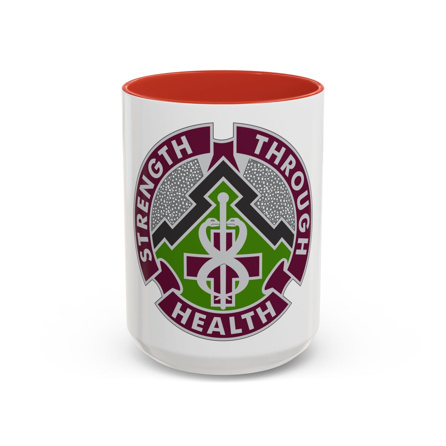 8 Medical Brigade 2 (U.S. Army) Accent Coffee Mug