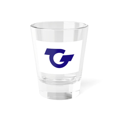 Flag of Hirono Fukushima (Japan) Shot Glass 1.5oz