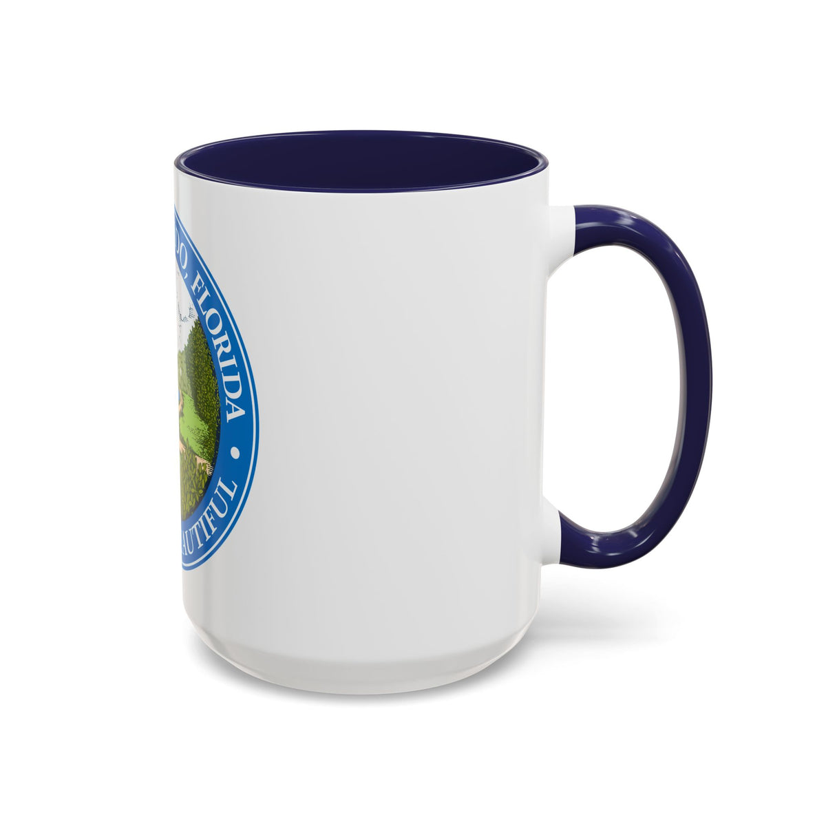 Seal of Orlando Florida - Accent Coffee Mug