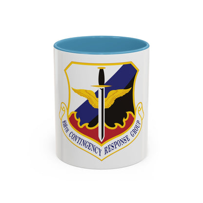 816th Contingency Response Group (U.S. Air Force) Accent Coffee Mug