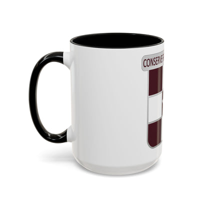 55 Medical Group (U.S. Army) Accent Coffee Mug