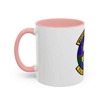 11 Air Support Operations Squadron ACC (U.S. Air Force) Accent Coffee Mug