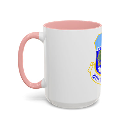 107th Attack Wing (U.S. Air Force) Accent Coffee Mug