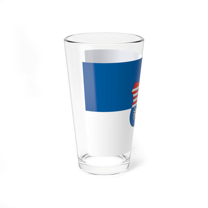 Flag of Bakonytamasi (Hungary) Pint Glass 16oz