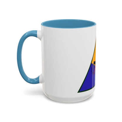 9th Armored Division (U.S. Army) Accent Coffee Mug