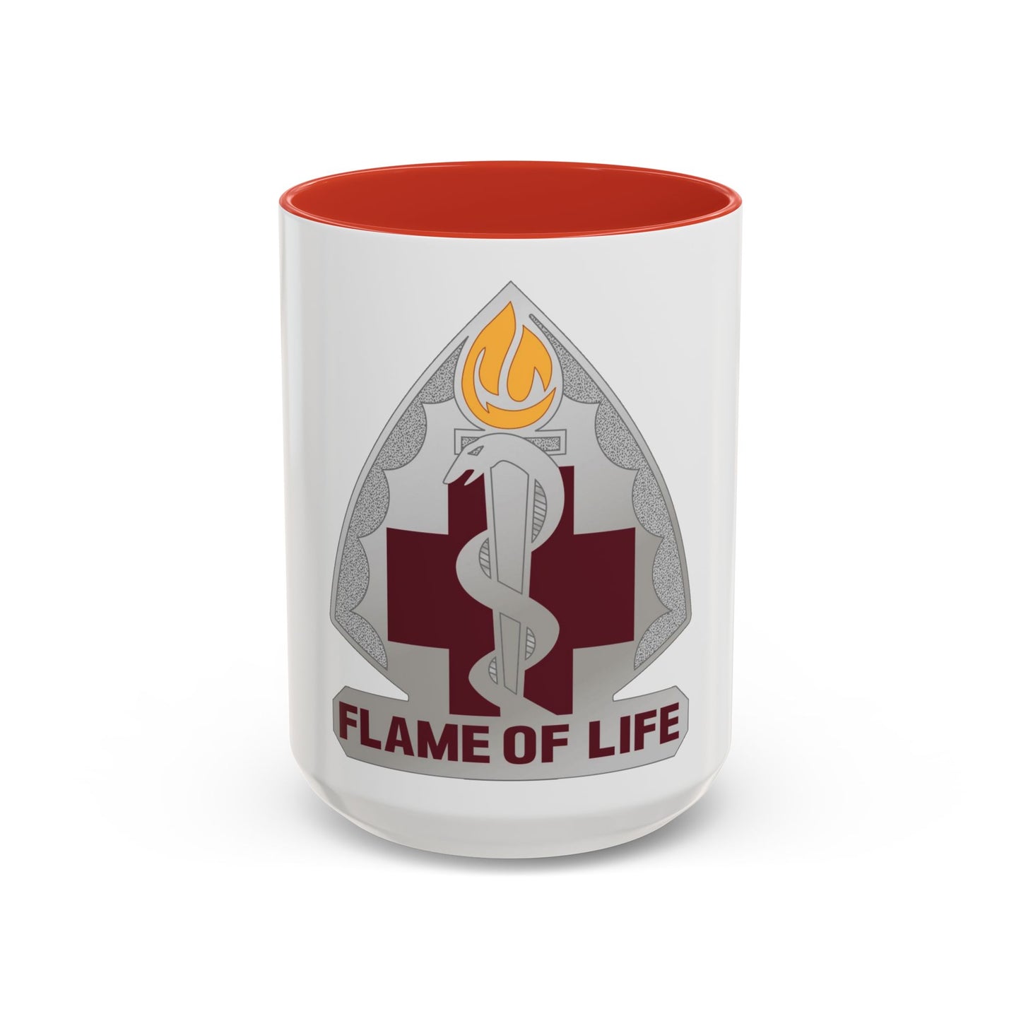 818 Medical Battalion (U.S. Army) Accent Coffee Mug
