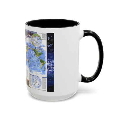 World Map - Exploration (1998) (Map) Accent Coffee Mug