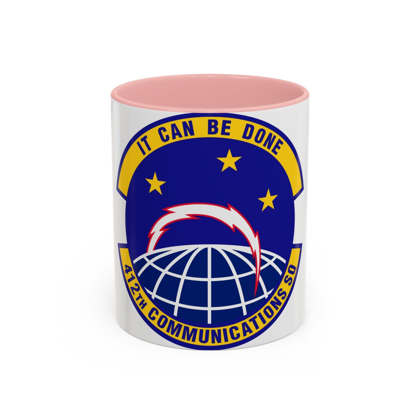 412th Communications Squadron (U.S. Air Force) Accent Coffee Mug