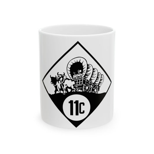 N-11C 1926 (Nebraska) (Road Sign) White Coffee Mug