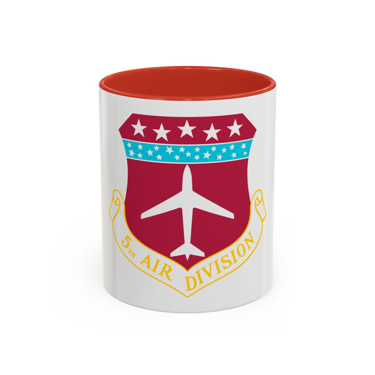 5th Air Division (U.S. Air Force) Accent Coffee Mug