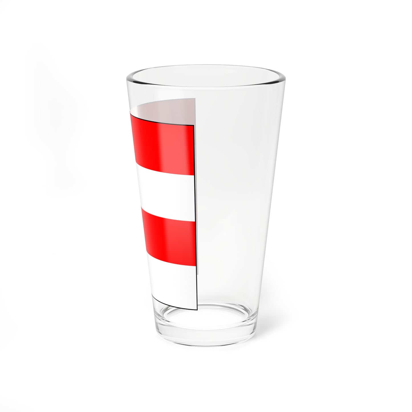 Flag of Zofingen Switzerland - Pint Glass 16oz