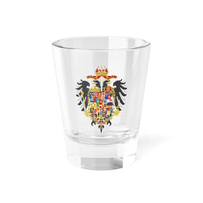Greater Coat of Arms of Joseph II Holy Roman Emperor (Germany) (Coat of Arms) Shot Glass 1.5oz
