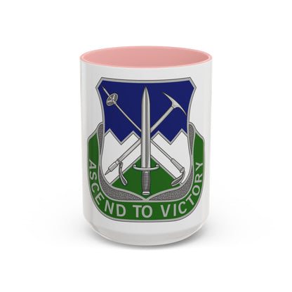 172nd Infantry Regiment (U.S. Army) Accent Coffee Mug