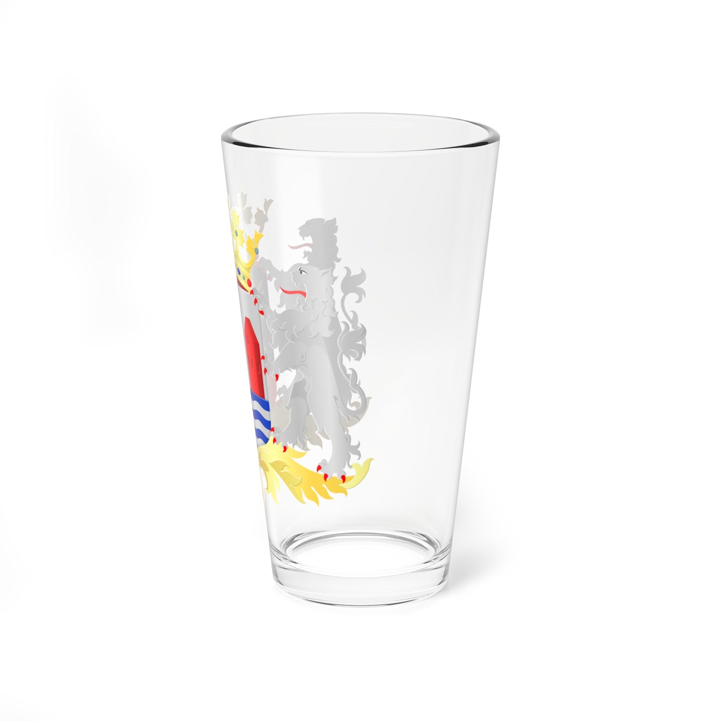 Delfzijl wapen (Netherlands) (Coat of Arms) Pint Glass 16oz