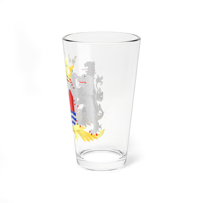 Delfzijl wapen (Netherlands) (Coat of Arms) Pint Glass 16oz