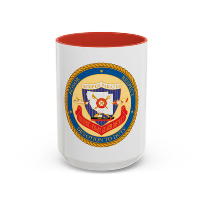 ELEVENTH COAST GUARD DISTRICT (U.S. Coast Guard) Accent Coffee Mug