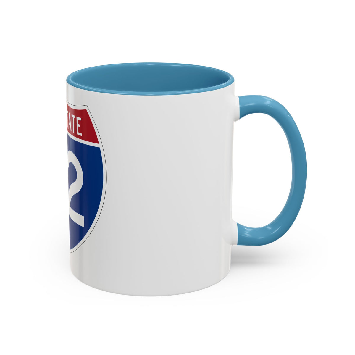 Interstate 22 (U.S. Highways) Accent Coffee Mug