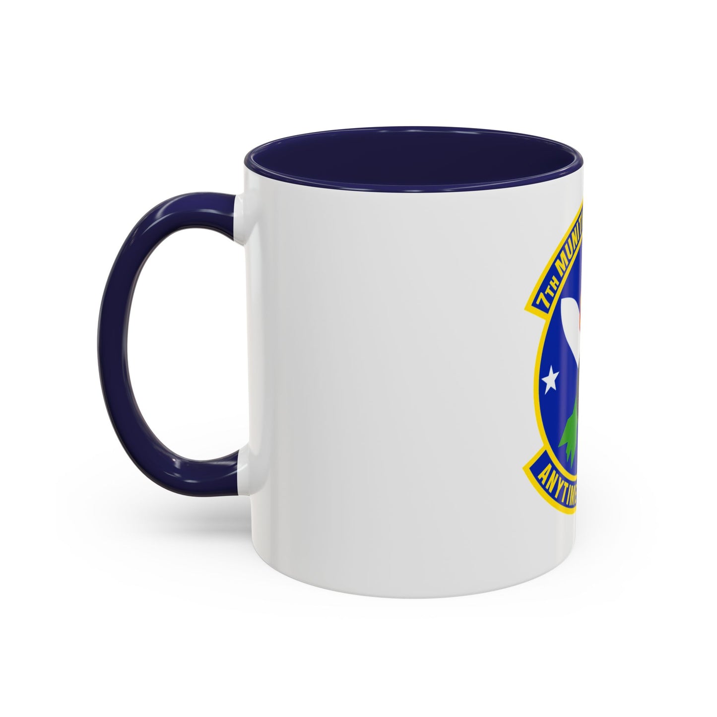 7 Munitions Squadron ACC (U.S. Air Force) Accent Coffee Mug