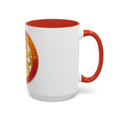 12 Coast Artillery Regiment (U.S. Army) Accent Coffee Mug