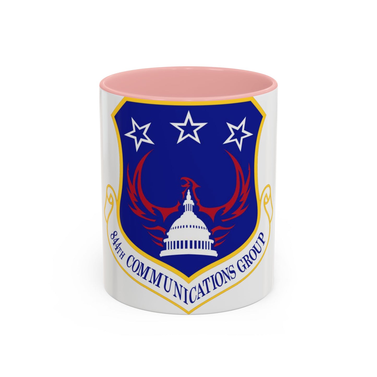 844th Communications Group (U.S. Air Force) Accent Coffee Mug