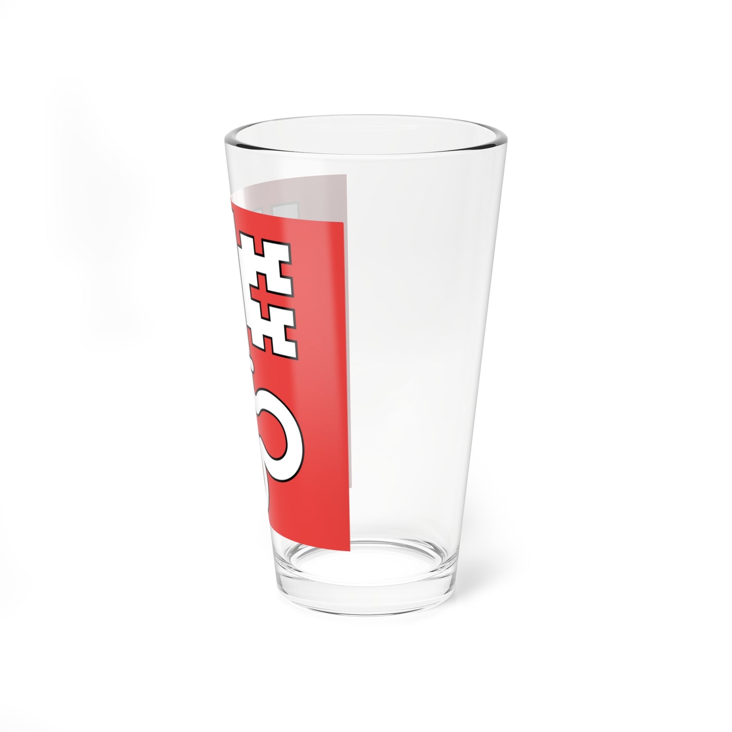Flag of Canton of Nidwalden (Switzerland) Pint Glass 16oz