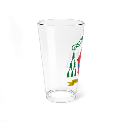 Escudo de Cícero Alves de França (Spain) (Coat of Arms) Pint Glass 16oz