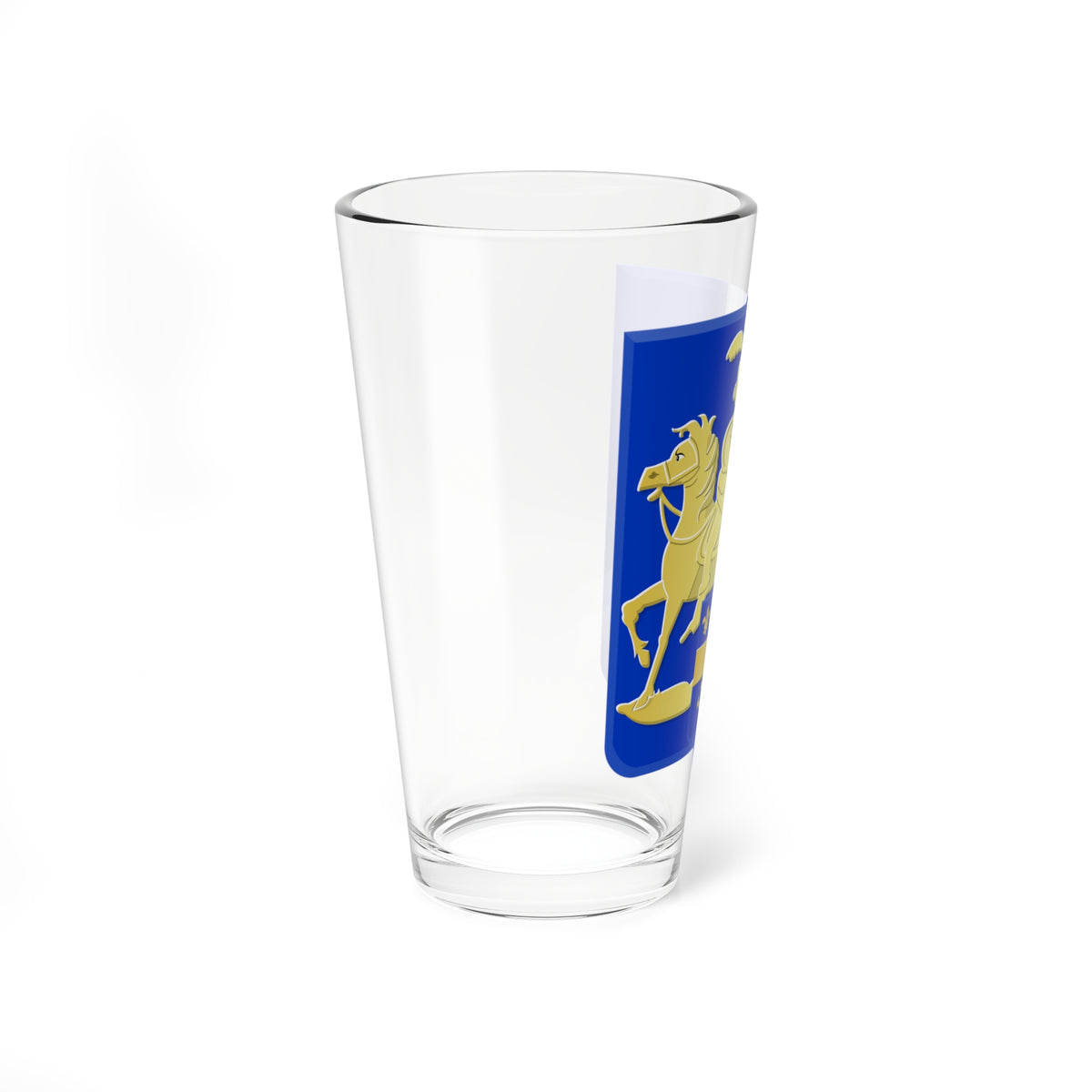 Overijse wapen (Belgium) (Coat of Arms) Pint Glass 16oz
