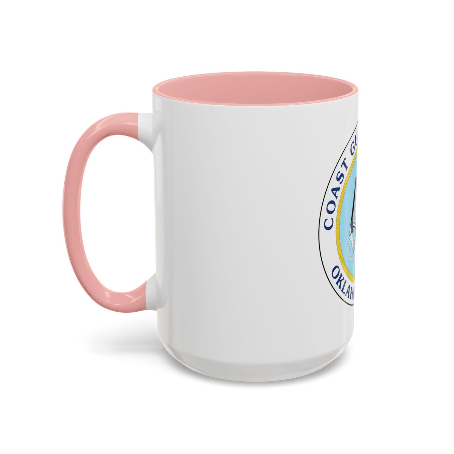 USCG Institute Oklahoma City 2 (U.S. Coast Guard) Accent Coffee Mug