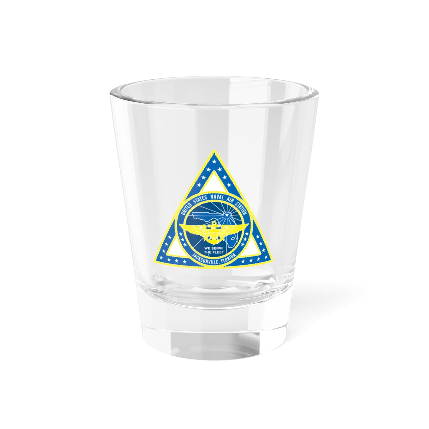 United States Naval Air Station Jacksonville FL (U.S. Navy) Shot Glass 1.5oz